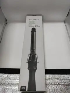 サロニア セラミック カール ヘアアイロン コテ 25mm SL-008AB