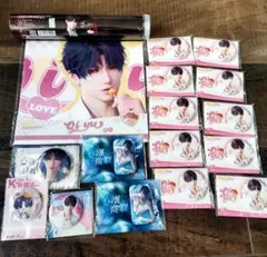 恋と深空 公式正規品 ホムラ バッジ 布ポスター セット