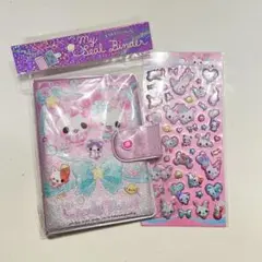 新品♡ シール帳 シールバインダー キャンディーツインズ シール キラキラ