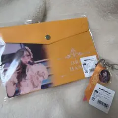 DMMスクラッチ 大場花菜 セット イコラブ　フラットポーチ　キーホルダー