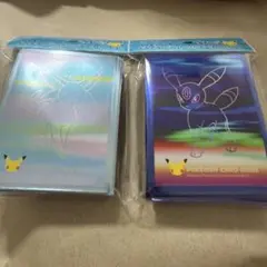 ポケモンカード デッキシールド プレミアムグロス エーフィ ブラッキー スリーブ