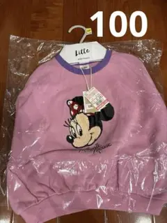しまむら　リトシー　ディズニー　ミニー　トレーナー　100