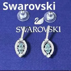 スワロフスキー　ピアス　スパークリングダンス　ミントカラー　正規品　新品　箱付