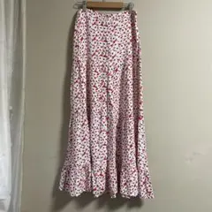 TOMMY JEANS 花柄 フレアスカート ロング丈のサムネイル