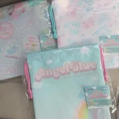 エンジェルブルー　1番くじ　D賞　巾着ポーチ
