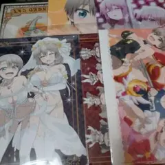 宇崎ちゃんは遊びたい DMMスクラッチ クリアファイル　コンプ