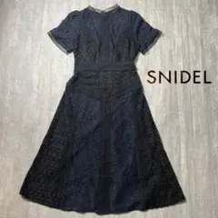 SNIDEL ミドルレースオケワンピース