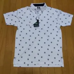 FootJoy ゴルフ　ボタンダウンシャツ ホワイト XL 新品のサムネイル