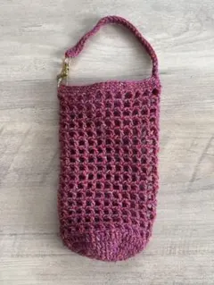 ハンドメイド 編み物 ペットボトルカバー