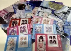 ローソン限定　ホロライブクリアファイル６枚シート６枚　コンプリートセット