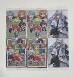 カラフルピーチ　　ウエハース ６点セット