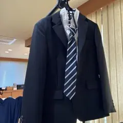 黒　フォーマルスーツ 150cm ネクタイ付き