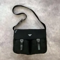 PRADA shoulder bag BLACK y2k archive 00s