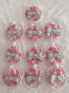 トリミングリボン・チョーカー♡さくら♡10本set