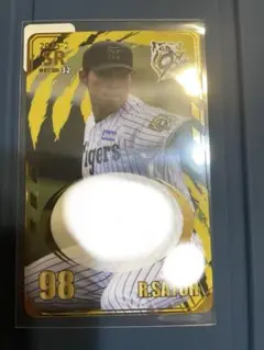 阪神 オンサイトカード 佐藤蓮 SR 直筆サイン