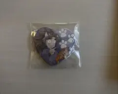 忍たま乱太郎 竹谷八左ヱ門 ナンジャタウン ハート缶バッジ