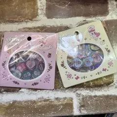 シールセット 4種（エスターバニー、たまごっち、サンリオ、メゾピアノ）