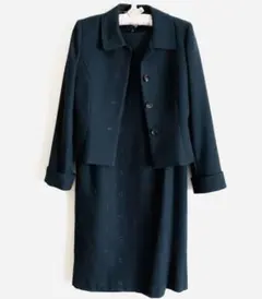 小花柄刺繍が可愛い半袖ワンピース と ジャケット スカート アンサンブルスーツ