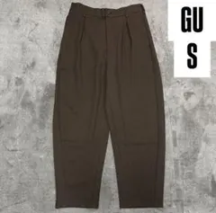 GU ジーユー ブラウン スラックス Sサイズ