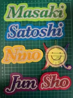 うちわデコ　嵐