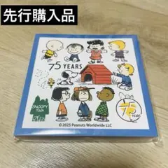 スヌーピータウン 東京駅一番街催事 4層ブロックメモ　75周年　FRIENDS