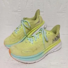 美品✨HOKA ホカオネオネ クリフトン9 23.5 ランニング ウォーキングのサムネイル