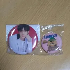 BTS BT21 SHOOKY ユンギ シュガ SUGA 缶バッジ