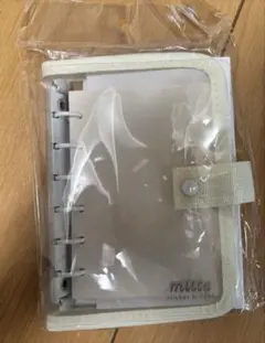 mitte シールバインダー mitte 白 シール帳 シール手帳 リフィル