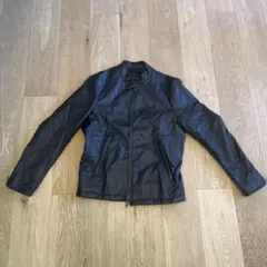 ブラックレザージャケット Mサイズ