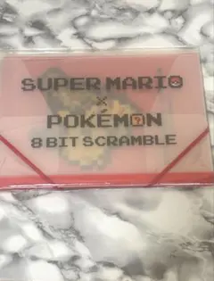 【新品】スーパーマリオ×ポケモン　ケース入りA4クリアファイル6枚セット