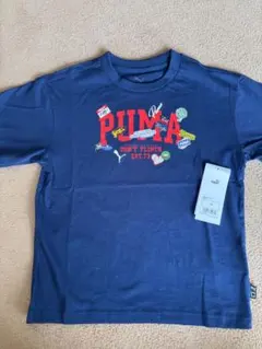 新品PUMA ネイビー Tシャツ　130センチ