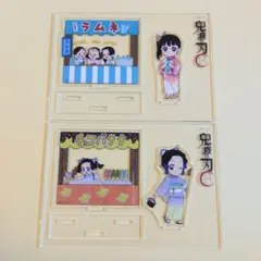 鬼滅の刃 夏祭りイベント2020 アクリルスタンド 栗花落カナヲ、胡蝶しのぶ