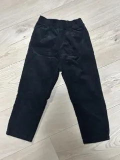 コーデュロイ　ズボン　ボトムス　長ズボン　黒　２着セット　100㎝ 110㎝
