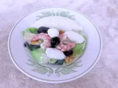 食品サンプル 中華丼 直径約21.5cm リアル 店舗ディスプレイ用 - メルカリ