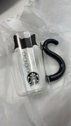 スターバックス　ハロウィン2025耐熱グラスマグキャット296ml