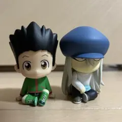 HUNTER×HUNTER ガチャガチャ　ゴン　カイト　すわらせ隊