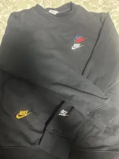 ナイキ クルーネック スウェット 黒