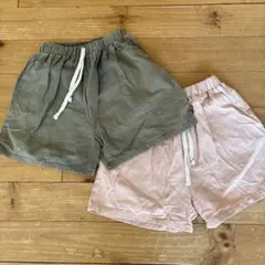 ハーフパンツ 2色セット　130