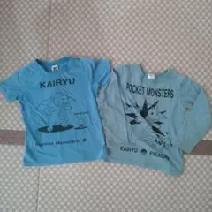 ポケットモンスター Tシャツ カイリュー ピカチュウ