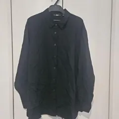 UNIQLO 長袖シャツ ブラックのサムネイル
