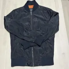 ZARA MAN MA-1ジャケット ブラックSサイズ