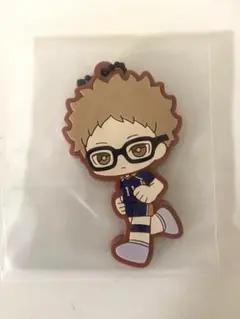 ハイキュー　一番くじ　ラバーストラップ　ラバスト　月島蛍