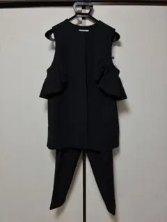 セルフォード　CELFORD ブラックフリルセットアップ