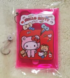 Hello Kitty Bear Kigurumi Clear Case Pink Tiny Chum Sanrio