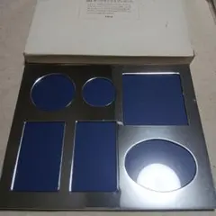 ネイビーブルー フォトフレームセット 5個