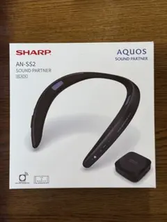 SHARP AN-SS2 ワイヤレスヘッドセット ブラック Amazon | シャープ Bluetooth送信機同梱 テレビ用ワイヤレススピーカー