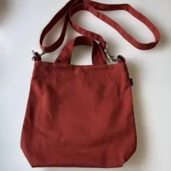 BAGGU ショルダーバッグ　サコッシュ　キャンバス生地(帆布)のサムネイル