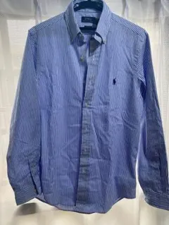 ラルフローレン　メンズストライプシャツ　ブルー　新品未使用