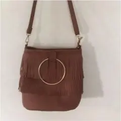 ショルダーバッグ　フリンジ