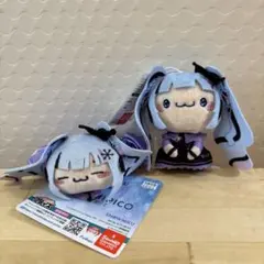 雪ミク×クロミ もちぴこマスコット もちぴこぴょこきゅんシュシュ